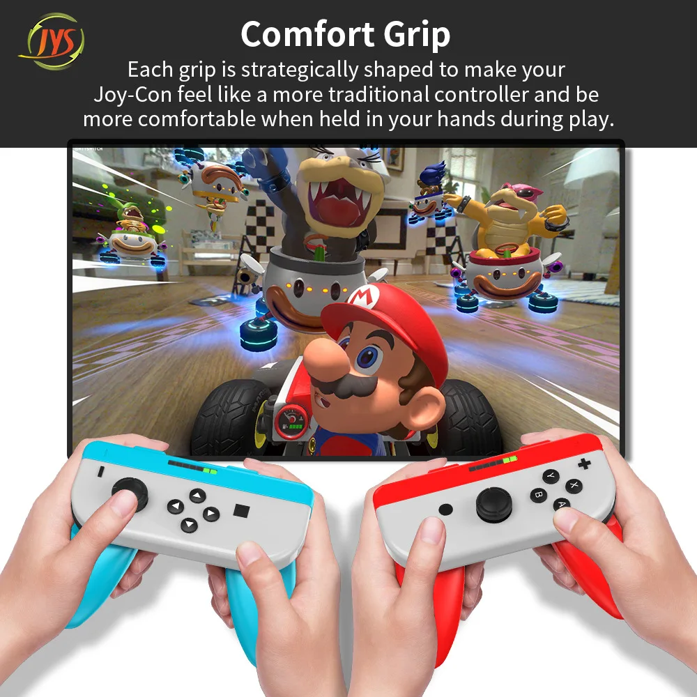 2PCS Joycon Bracket Stand Holder For Nintendo Switch/Nintendo Switch OLED JOY CON Controller Gamepad Hand Grip Strap Accessories