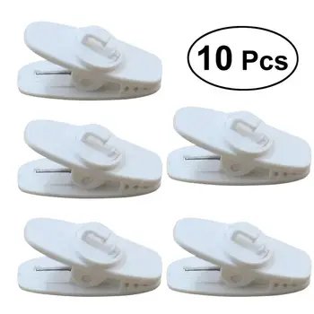 

10Pcs 360 Degree Rotate Plastic Earphone Cord Clamp Wire Cable Clamp for Sony Sennheiser Monster