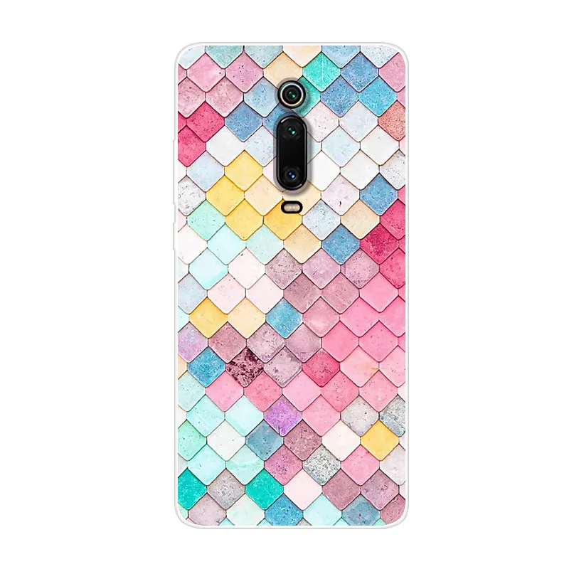 Чехол для Xiaomi Mi 9 T 9t Pro милый мягкий прозрачный бампер из ТПУ силиконовая задняя