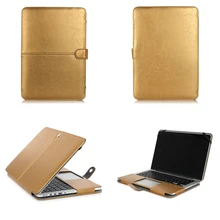 PU leather notebook Laptop Cover For Apple MacBook Case Air 13 Pro Air Retina 11 12 13 15 Mac Book 15.4 13.3 inch sleeve