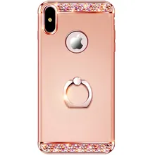 Роскошный чехол для iphone 11 pro max 360 Ультратонкий телефона 7 8 plus 6 6s XR X