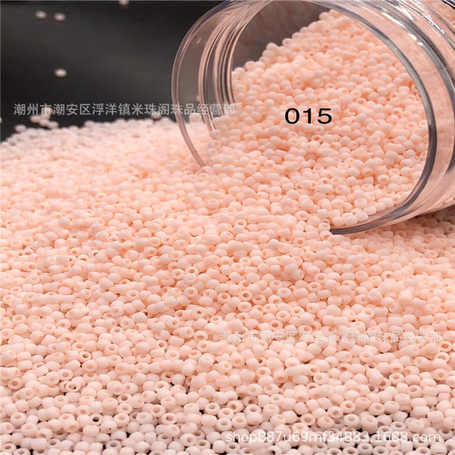 New Super Excellent Rice Beads 2mm Porcelain Beads Macaron Candy Series DIY Collection Beads Weaving Fashion Accessories