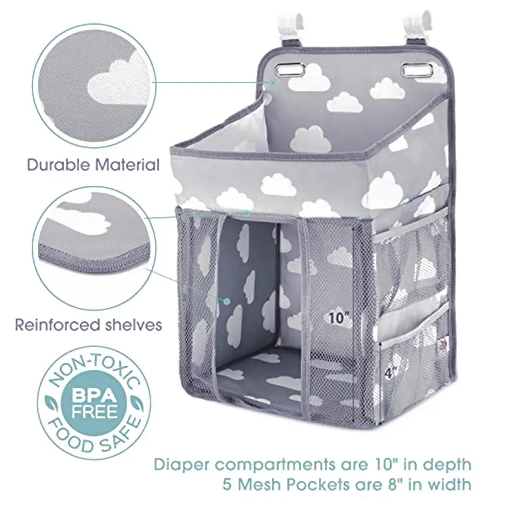 Подвесная для детской коляски детский Органайзер многофункциональная пеленка Caddy сумка для хранения Колыбель подвесная сумка висячая