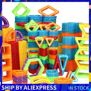 

Medium Size 96 PCS Magnetic Blocks Colorful Magnet Building Blocks Educational Magnetics Sets Learning Toys For Kids Children