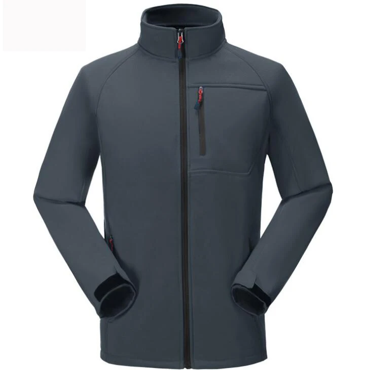 Плюс размер софтшелл для кемпинга куртка ветрозащитная водонепроницаемая куртка ветровка дождевик однотонные треккинговые походные куртки