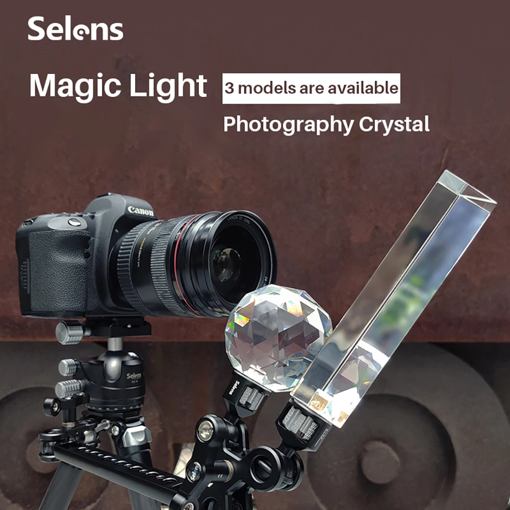 

DIY Photography Crystal Ball Optical Glass Magic Photo Ball with 1/4'' Glow Effect Decorative Photography Studio Accessories