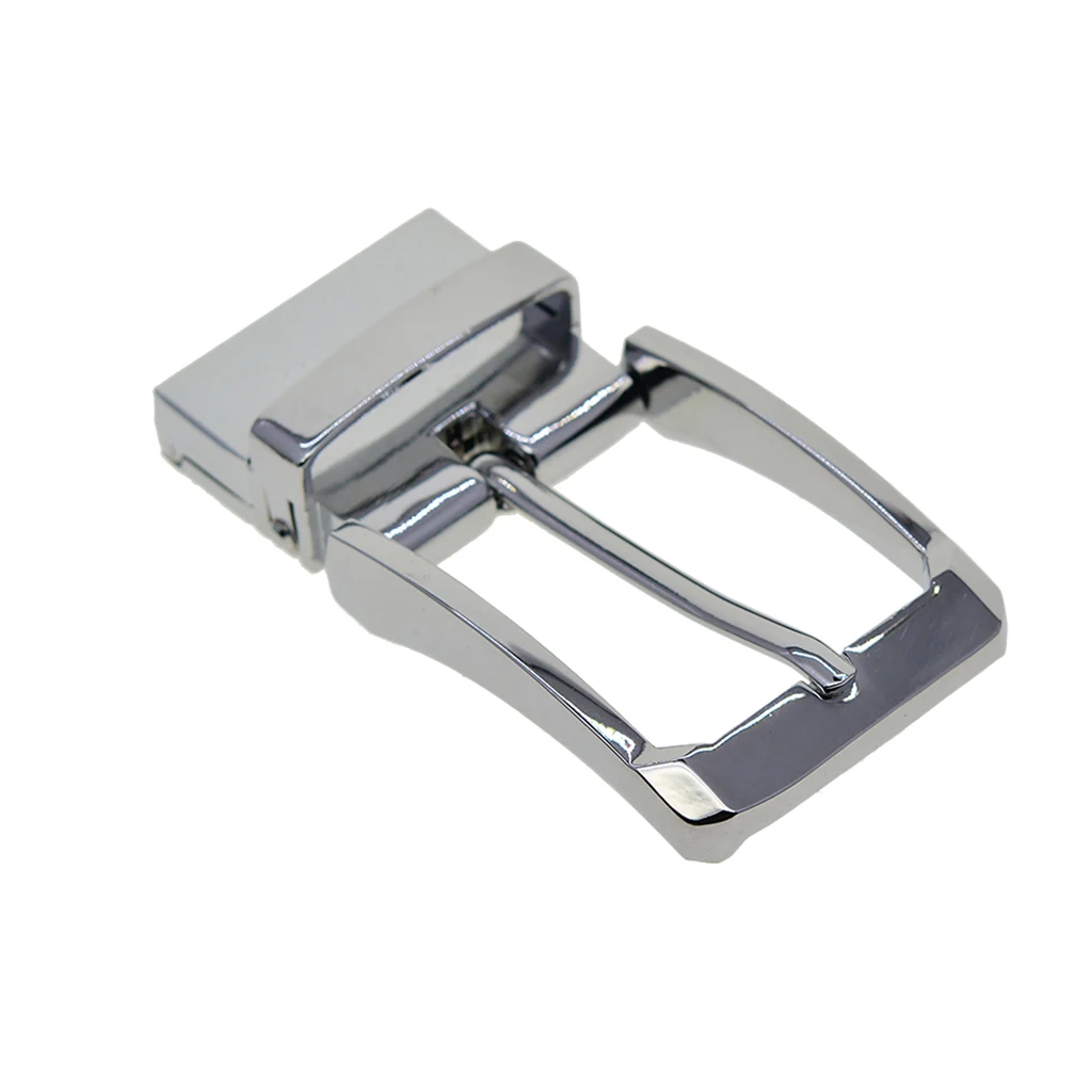 Luxury Belt Buckle Reversible Slide Buckle Mens 35mm Waistband Accessories DIY Metal Heavy Duty Hand Bag Shoe Strap Belt