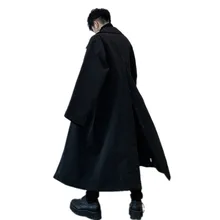 Зимнее мужское пальто, теплый длинный Тренч, большие размеры, толстовки с капюшоном, длинная парка, Мужская одежда, тонкая, Слип, для улицы, Мон Эркек, кабан, абриго