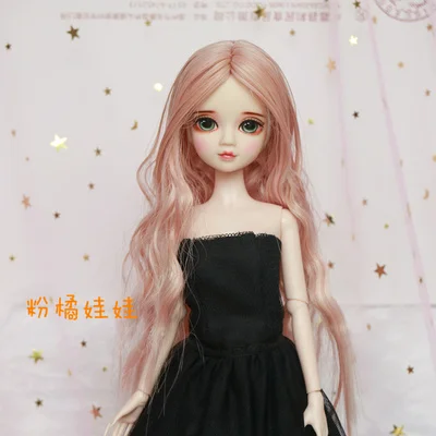 1/6 BJD Кукла шарнирная кукла окрашенные глаза Bjd пластиковая кукла 30 см куклы для девочек игрушки длинный парик волосы тело мода кукла для девочек - Цвет: 12