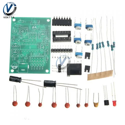 DIY Kit ICL8038 функция генератор сигналов комплект многоканальный сигнал синтезатор частоты импульса функция генератор сигналов модуль - Цвет: DIY Kit