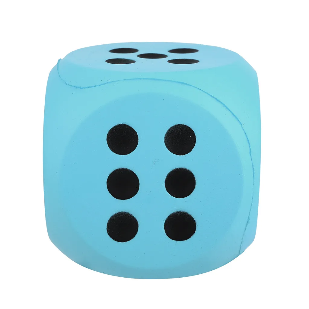 

Giant dice decompression toy slow rebound PU toy 10cm Giant Jumbo Dice Slow Rising Cream Scented Stress Relief Toys L102