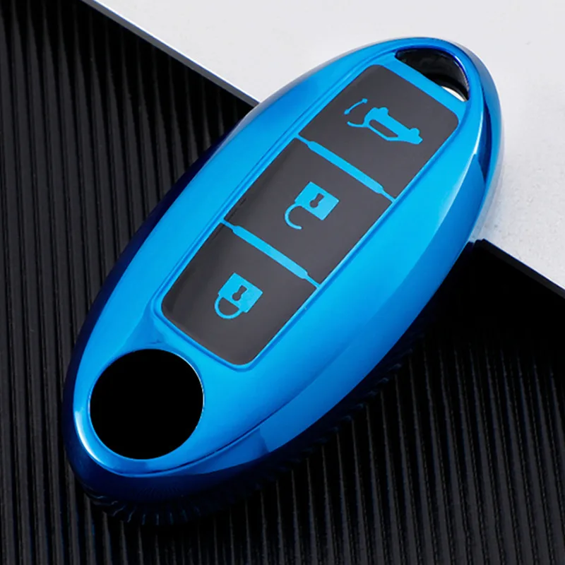 Cover Telecomando/chiave per Nissan Qashqai j11 j10 Juke Tiida Patrol Versa Pathfinder nota per Infiniti fx35 - Hb7c6cdba56ac412886e99ca1558220d6j