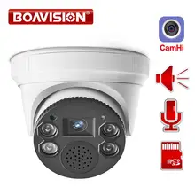 Cámara Wifi IP 1080P ONVIF cámara domo inalámbrica 2.0MP cámara de seguridad Audio bidireccional ranura para tarjeta TF visión nocturna 20m P2P APP CamHi