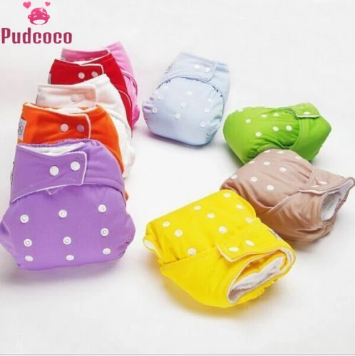 Pudcoco/1 шт., многоразовые регулируемые детские штаны для мальчиков и девочек, стираемые тканевые подгузники, детские подгузники, спортивные штаны, однотонные, 7 цветов