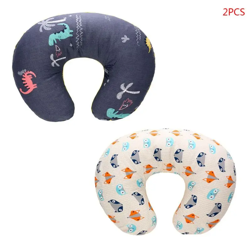4-2Pcs Cover 1-2 шт./компл. Многофункциональный боксеры u-типа детская подушка для младенцев Подушка для кормления чехол Чехол - Цвет: 4-2Pcs Cover