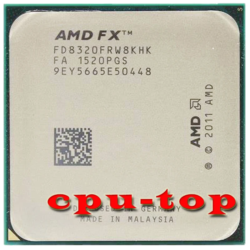 Free Shipping AMD FX-Series FX-8320 FX 8320 3.5 GHz Eight-Core CPU Processor FD8320FRW8KHK Socket AM3+ | Компьютеры и офис