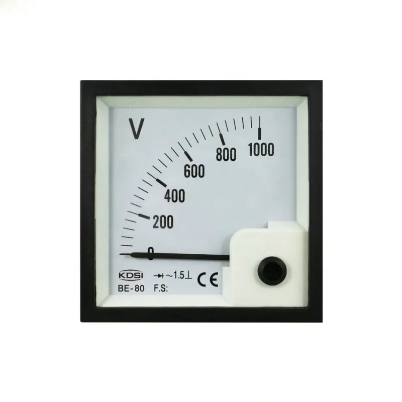 

Instant flexible BE-80 AC1000V with rectifier analog panel ac voltage meter