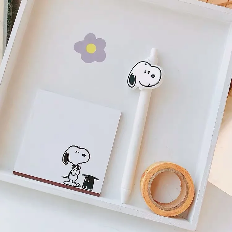 50 листов Peanuts Rogue Dog мультфильм Kawaii блокнот для заметок Sticky Note N Times стикер бумага для заметок книга для сообщений канцелярские принадлежности тетрадь офис