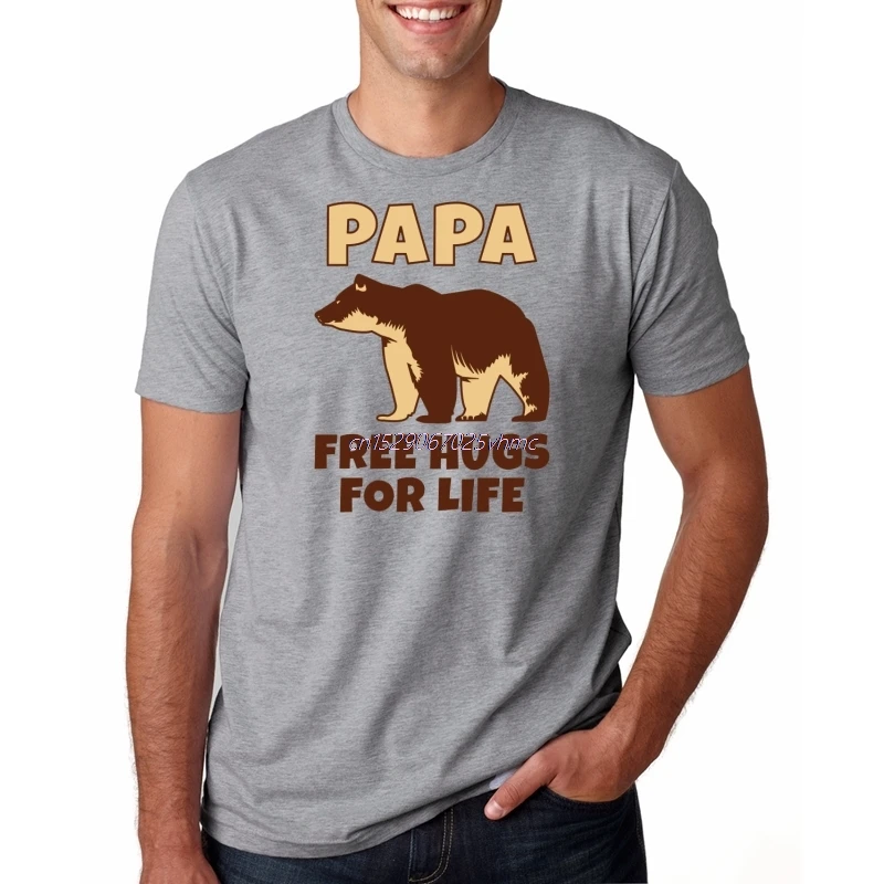 Papa Bear взрослая футболка | Мужская одежда