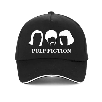 

the film Pulp Fiction cap New summer Men Women Baseball caps 100%Cotton hat Harajuku adjustable snapback hats Pulp Fiction