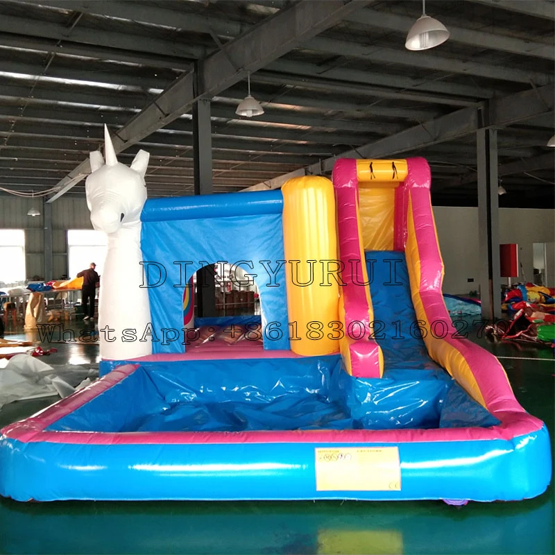inflatable bouncer slide