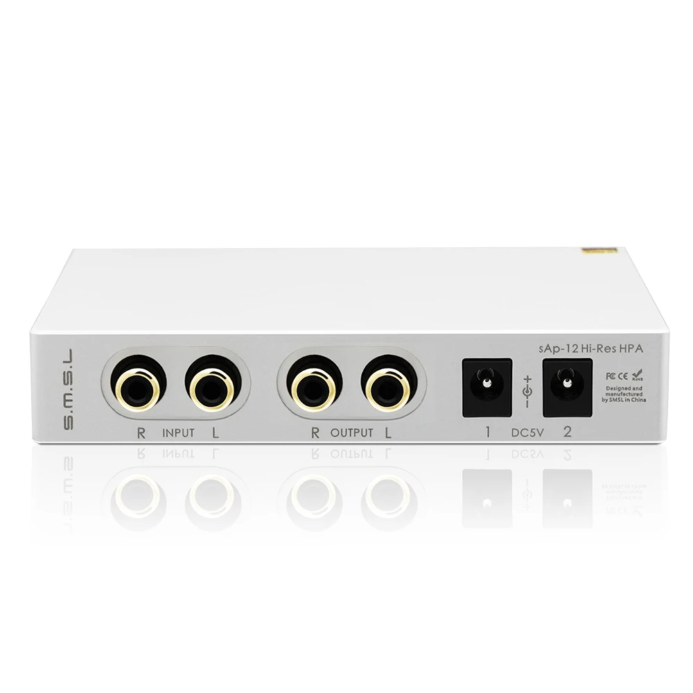 SMSL SAP 12 Portable Amplificador Hifi Class A B Headphone Amplifier Power Audio 6 35mm Headphone Amplifier with DAC M8A