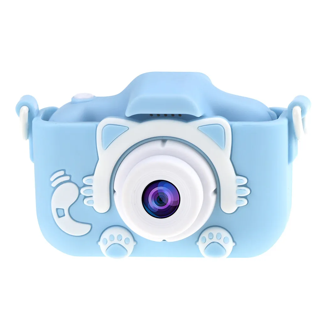 HIPERDEAL Kid Мини мультфильм камера 2 дюйм, перезаряжаемый Цифровой Детский видеокамера для наружного Jy25