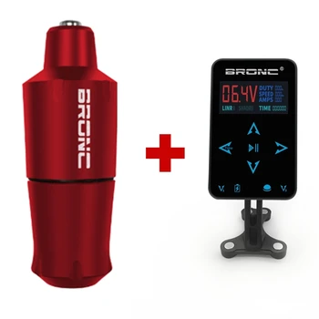 

2020 New Arrival Original Bronc-V9 Mini Rotary Tattoo Machine Pen Swiss Motor For Cartridge Needle Free Shipping