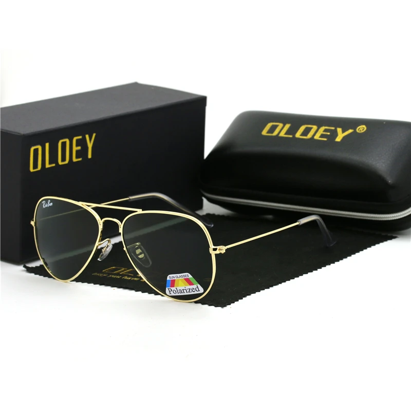 

Brand Polarized Sunglasses rays Men New Fashion Eyes Protect Sun Glasses With Accessories Unisex driving goggles oculos de sol