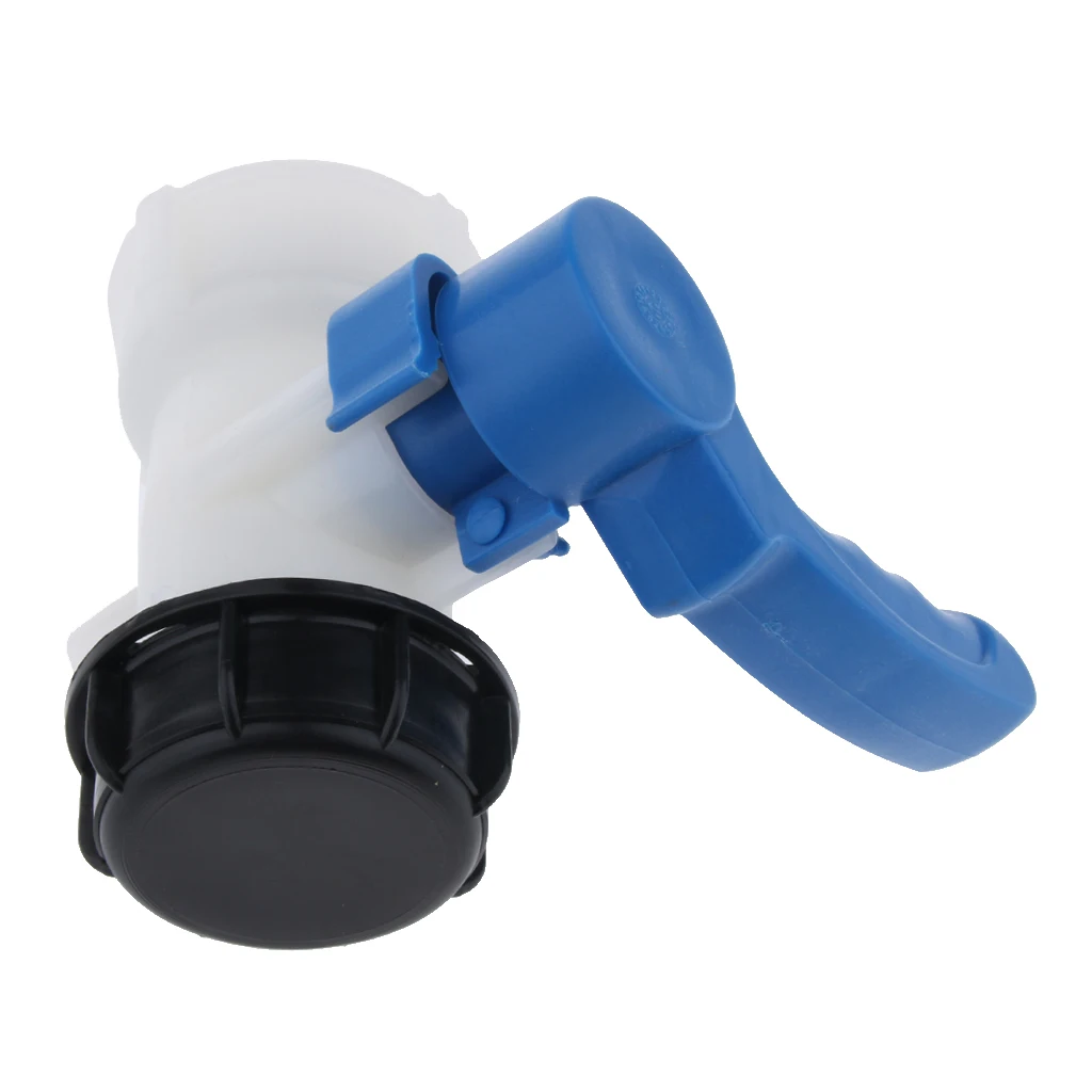IBC Tote Tank Valve Hose Fittings Adapter with Switch for Yard Water Tap Hose Connector Accessories, DN50 75mm/2.95 inch