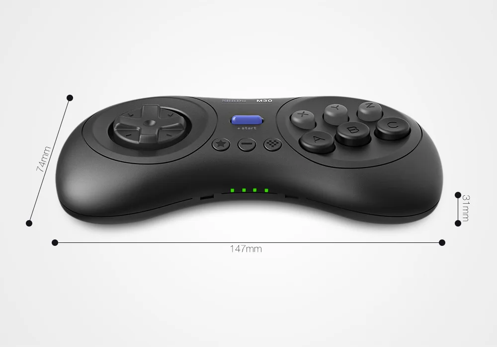 8BitDo M30 беспроводной Bluetooth геймпад контроллер для sega Genesis Мега Тип укрепления для NAND NS switch/Andorid/Windows/MacOS