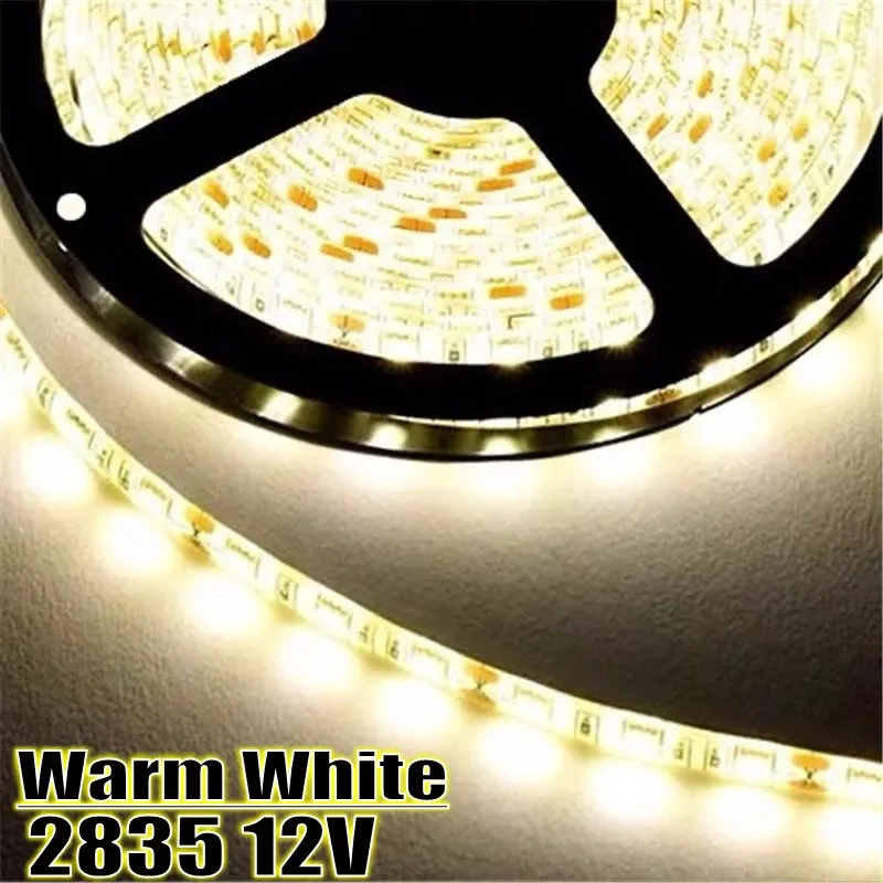 СВЕТОДИОДНАЯ лента SMD 2835 высокой яркости led лампа 3528 5630 5050 60 светодиодов на метр 12