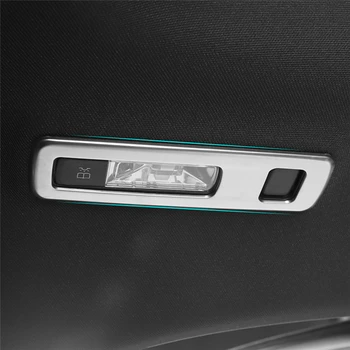

CarManGo for Mersedes-benz A Class W177 V177 2019 Car Back Rear Reading Light Lamp Panel Cover Trim Frame Sticker Accessories