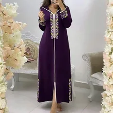 

Robe Longue Djelaba Femme Musulmane Abaya Dubai Turkey Islam Muslim Hijab Long Dress African Dresses For Women Caftan Marocain