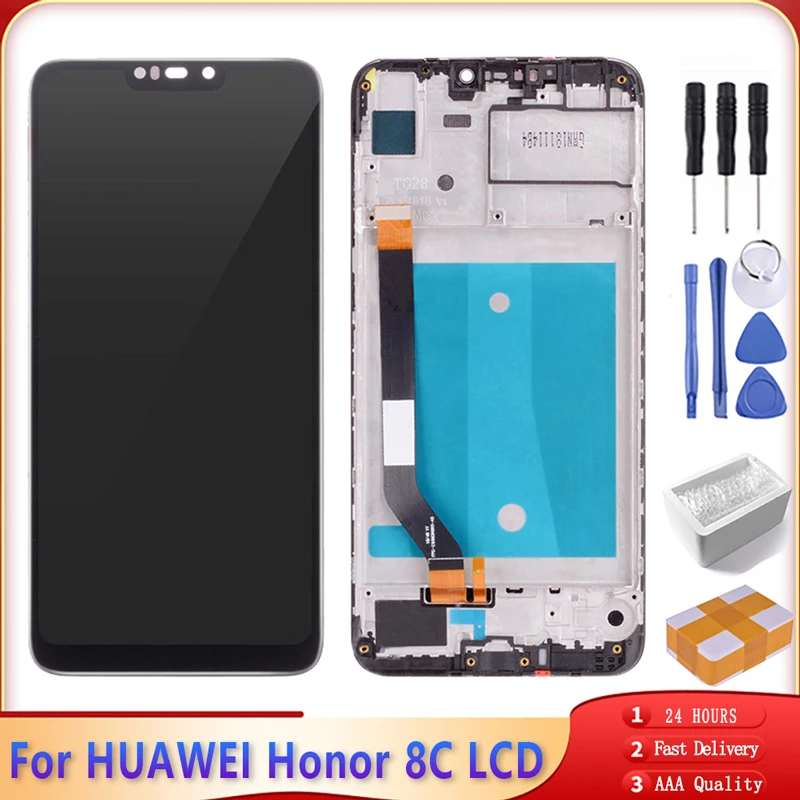 Модуль дисплея 6 26 дюйма для Huawei Honor 8C BKK AL10 ЖК дисплей с сенсорным экраном и