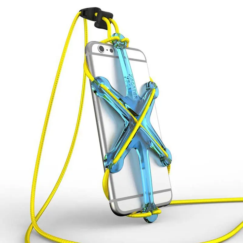 Yellow Переносной чехол для телефона для iPhone 6 7 Plus Sport 4,5-6 '', чехол на ремешке, Аксессуары для мобильных телефонов, Универсальное крепление для улицы - Цвет: Yellow