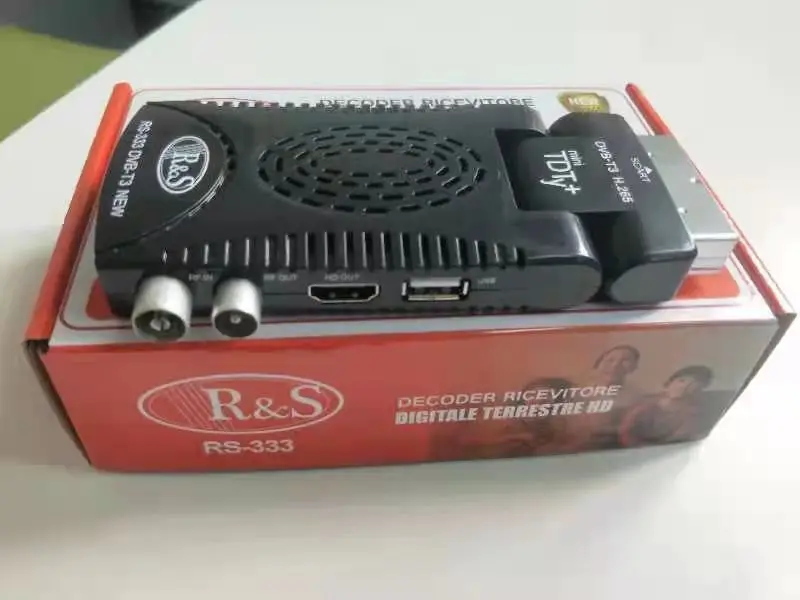 Tuner com Scart Completo com Dvb o Mais Atrasado Mini Hevc H265 10bit Código Digital Decorder Saída Hdmi Compatível t H264 Dvb t2 - - Image 3