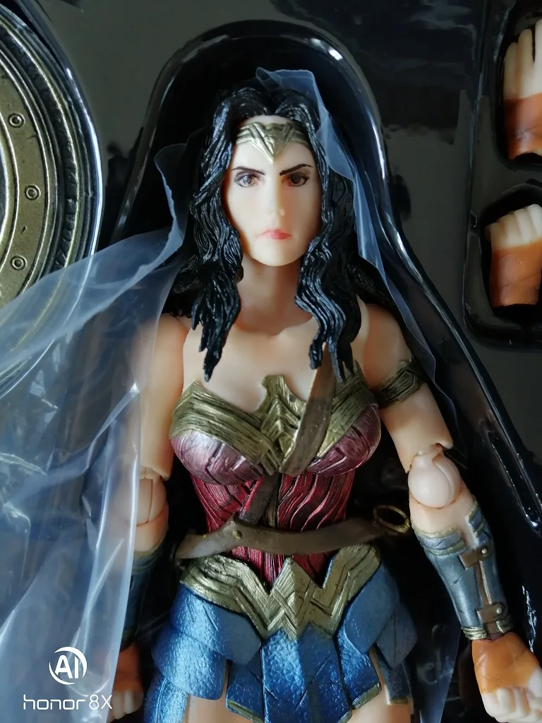Сумасшедшие игрушки Mujer Maravilla figura de 1/6 escala pintada ПВХ figura coleccionable juguete 26 см