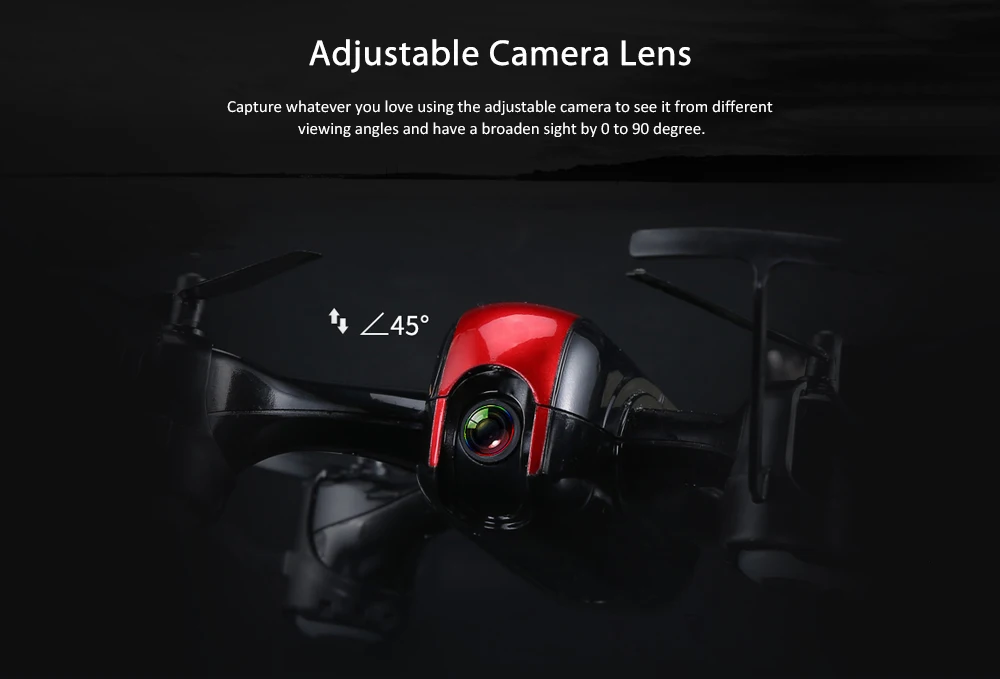 Jjrc H69 Rc вертолеты 5,8g передача изображения Rc дроны Аварийная остановка флип светодиодный светильник регулируемый объектив камеры Дрон игрушки