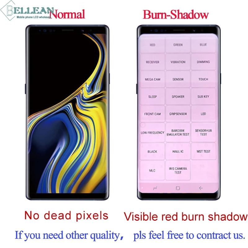 Dinamico для samsung Galaxy Note 9 ЖК-дисплей N960 Дисплей кодирующий преобразователь сенсорного экрана в сборе SM N960F/DS N960U N9600/DS ЖК-дисплей+ рамка+ Инструменты