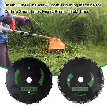 

Brush Cutter Chainsaw Tooth Trimming Machine for Cutting Small Trees Heavy Brush Thick Grass
