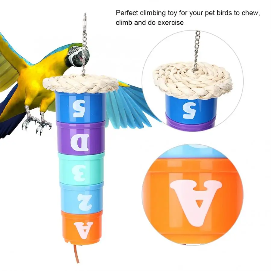 Пластиковые DIY Pet Bird многослойная кормушка Кормушка Для кормушки чаша для укуса игрушка для попугая Cockatiel Lovebird