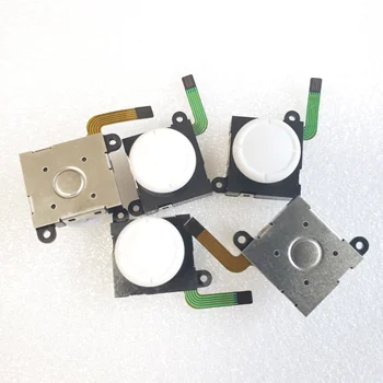 

New 3D White Analog Joystick thumb Stick Grip Cap Sensor Module Control Rocker for Nintend Switch Lite Joy-Con Controller Button