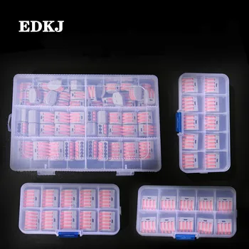 

10/20pcs Universal Cable wire Connectors 222 TYPE Fast Home Compact wire Connection push in Wiring Terminal Block PCT-212 213