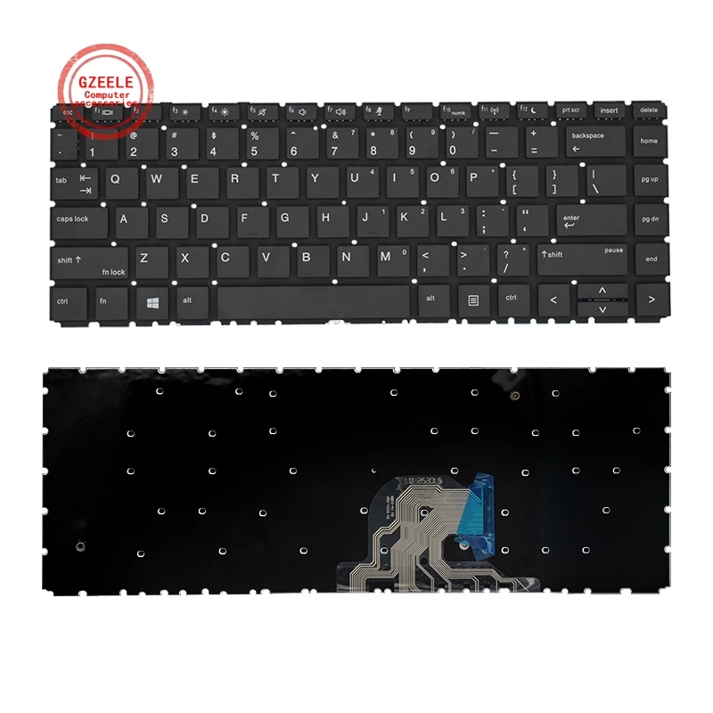 New Us Laptop Keyboard For Hp Probook 440 G6 445 G6 445r G6 Hsnq15c