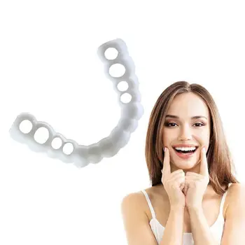 

For VIP Upperperfect Moment Smile Teeth Dentures Teeth Whitening Snap Teeth Smile One Size