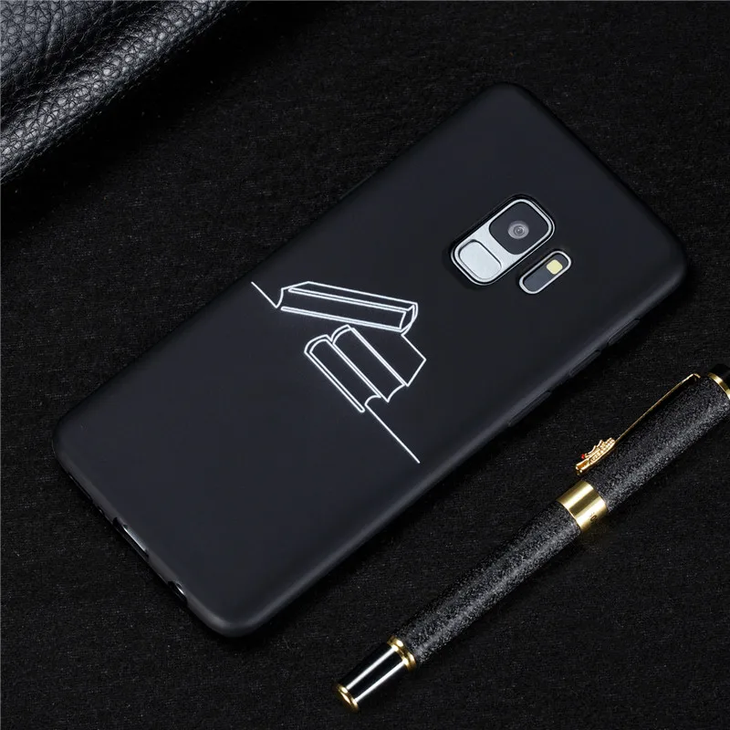 Мягкий силиконовый чехол для samsung Galaxy J6 J4 Plus J2 Pro Core J8 J3 J5 J7 Prime тонкий ТПУ Черный чехол для телефона