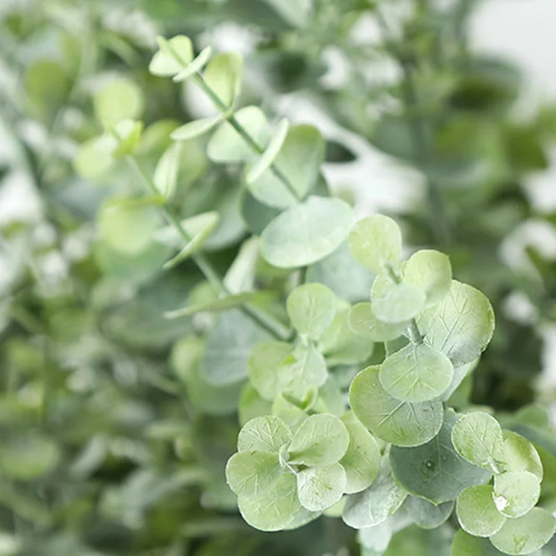 

US Artificial Eucalyptus Garland Faux Silk Leaf Vine Greenery Wedding Decor