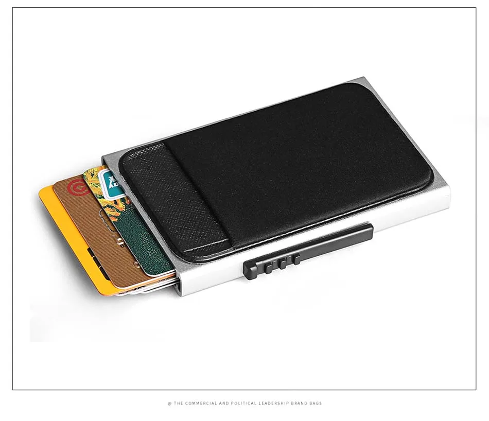 Rfid держатель для карт мужские кошельки тонкий кошелек сумка для денег Мужской винтажный маленький мини Высококачественный кожаный кошелек черный кошелек