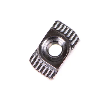 

New M3-M5 T-Nut Hammer Head Block Nuts for 20 Serie Aluminum Profile Extrusion DIY Connectors Slot 10pcs/lot Silver